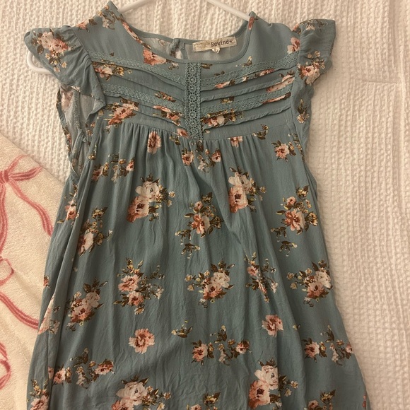 Floral Blue top - Picture 1 of 3
